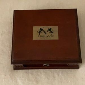 Vigilante Wooden Cigar Box - Empty